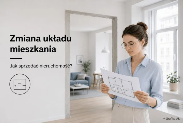 Jak sprzedać nieruchomość po samowolnej zmianie układu pomieszczeń?